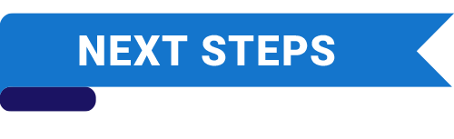 Next Steps banner